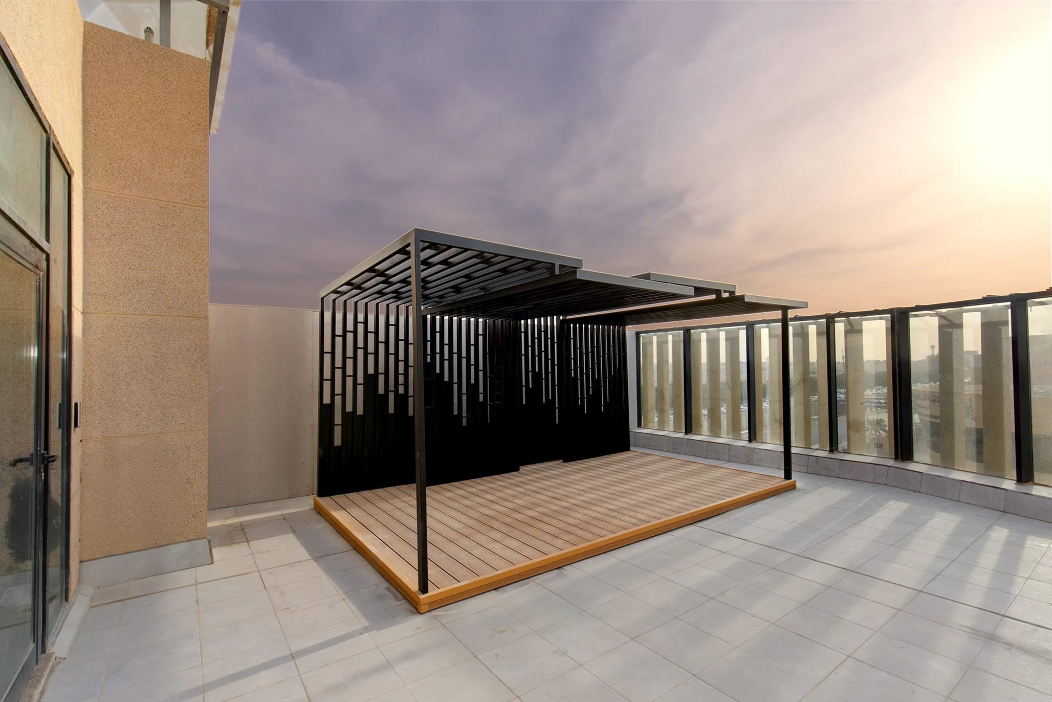 Rooftop terrace