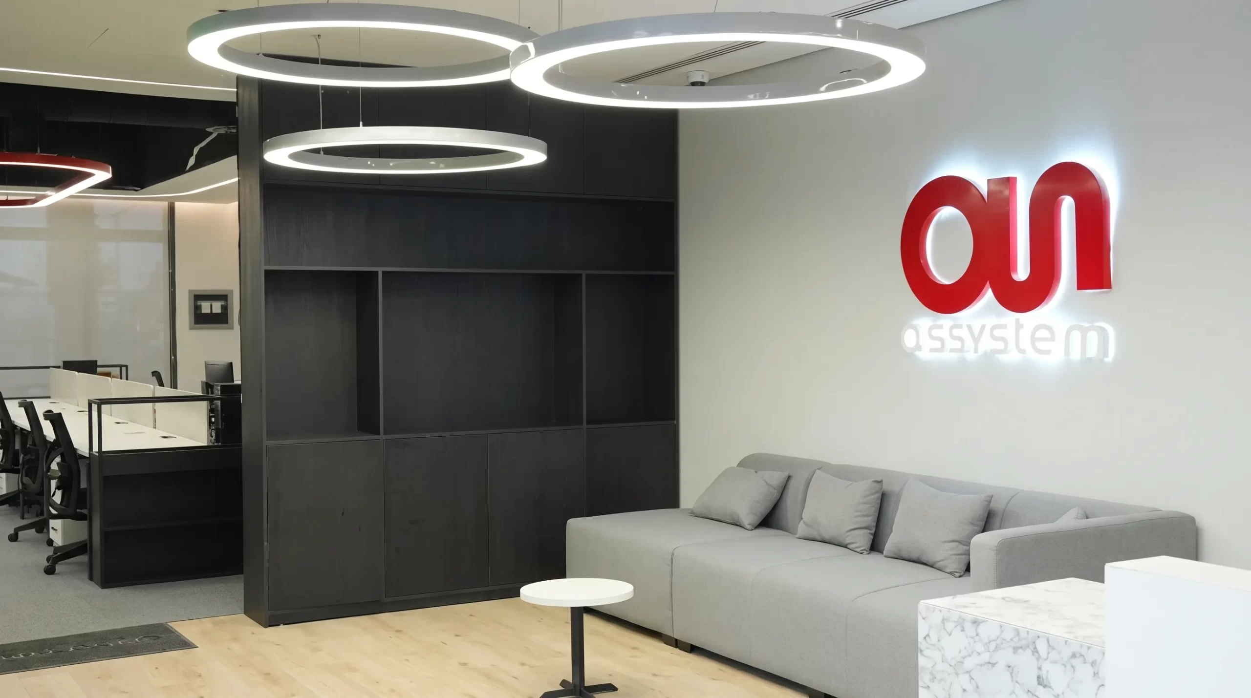 Open interior space